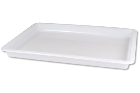 White PVC Tray - 31 x 23.5 cm - 1 - Tools and Adhesives - Construction and Modeling - 10doigts.com - Tools and Adhesives - Construction and Modeling – 10doigts.fr