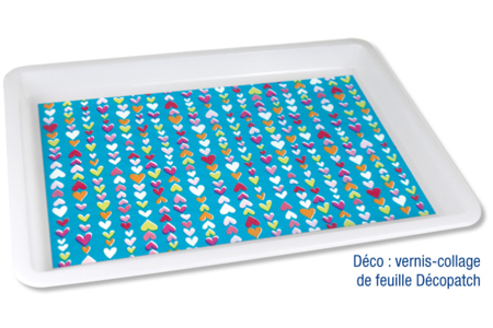 White PVC Tray - 31 x 23.5 cm - 4 - Tools and Adhesives - Construction and Modeling - 10doigts.com - Tools and Adhesives - Construction and Modeling – 10doigts.fr