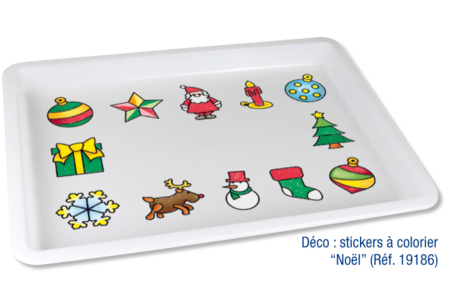 White PVC Tray - 31 x 23.5 cm - 5 - Tools and Adhesives - Construction and Modeling - 10doigts.com - Tools and Adhesives - Construction and Modeling – 10doigts.fr