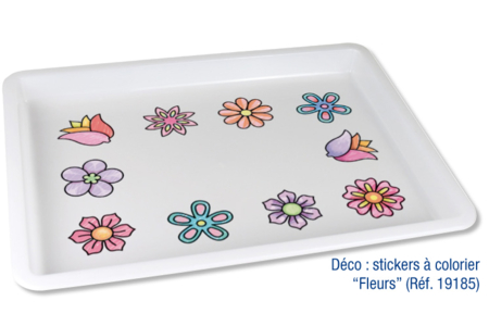 White PVC Tray - 31 x 23.5 cm - 6 - Tools and Adhesives - Construction and Modeling - 10doigts.com - Tools and Adhesives - Construction and Modeling – 10doigts.fr