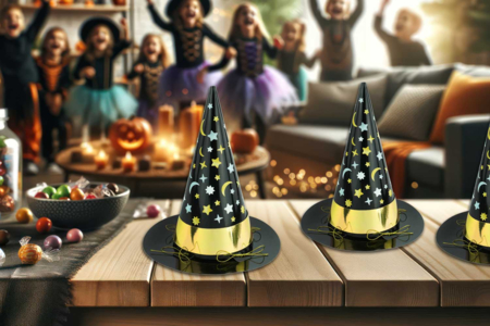 Surprise Hat Kit for Candy - 4 Pieces - 4 - Halloween Treat Bags - 10doigts.com - Halloween Treat Bags – 10doigts.fr