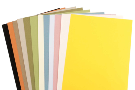 Carpeta Canson Mi-Teintes, colores claros- 24 x 32 cm - Papeles de colores – 10doigts.fr