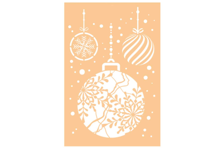 plantilla bolas de navidad - Plantillas festivas – 10doigts.fr