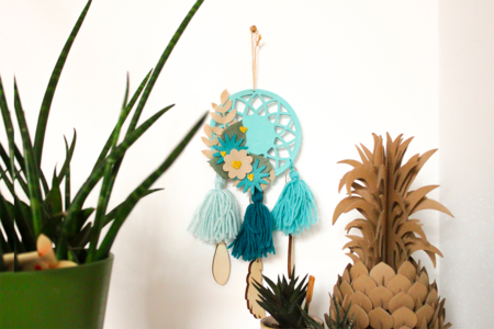 Large Pom Poms, Blue Gradient - 3 pcs - 3 - Craft Pom Poms - 10doigts.com - Craft Pom Poms – 10doigts.fr