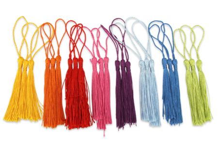 pompones largos de color - Pompones para manualidades creativas – 10doigts.fr