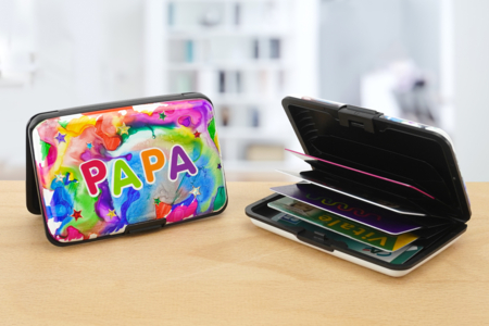 Tie & Dye Card Holder - 1 - Father's Day Crafts - 10doigts.com - Father's Day Crafts – 10doigts.fr