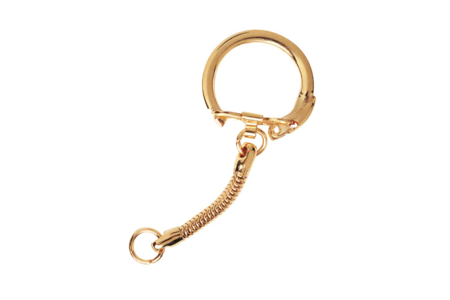 Golden Keychains - 10 Pieces - 1 - Keychains - 10doigts.com - Keychains – 10doigts.fr