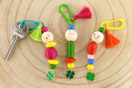 llavero de la suerte - Manualidades día de la madre – 10doigts.fr