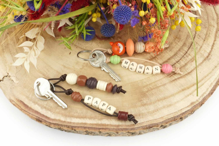 llavero fiesta madre padres - Letras Alfabeto – 10doigts.fr