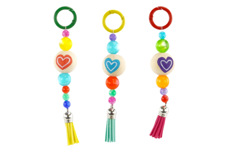 llavero idea regalo día de la madre - Actividades manuales para fabricar tus llaveros – 10doigts.fr