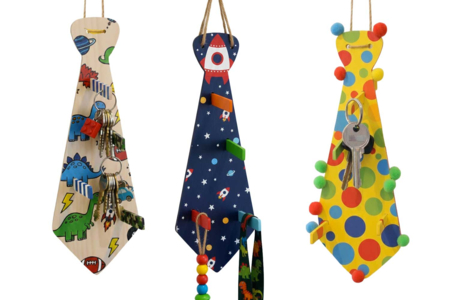 Soporte para corbatas de madera para montar - 10 sets - Perchero – 10doigts.fr