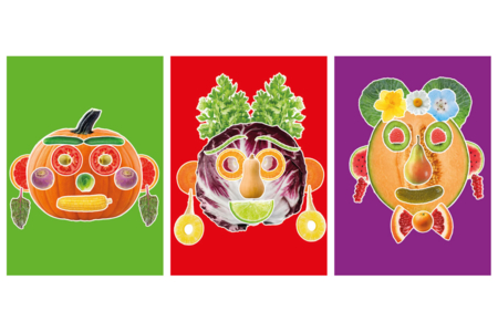 Mega set of realistic fruits and vegetables in strong cardstock - 150 shapes - 4 - Educational Kits - 10doigts.com - Educational Kits – 10doigts.fr