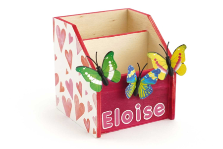 3D Plastic Butterflies - 100 pcs - 4 - Stick-on Decorations - 10doigts.com - Stick-on Decorations – 10doigts.fr