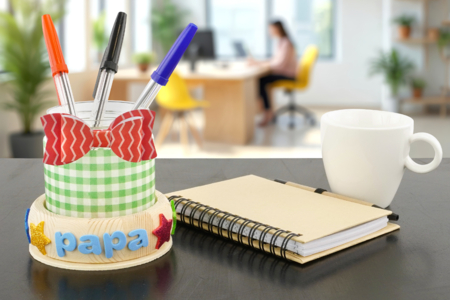 Pencil Pot for Father's Day - 1 - Father's Day Crafts - 10doigts.com - Father's Day Crafts – 10doigts.fr