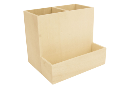 Pencil Holder, 3 Compartments - 6 - Pencil Pots, Cache-Pots - 10doigts.com - Pencil Pots, Cache-Pots – 10doigts.fr