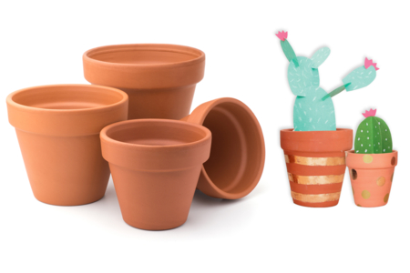 Terracotta Pots - Size of Your Choice - 1 - Decorative Ceramic Supports - 10doigts.com - Decorative Ceramic Supports – 10doigts.fr