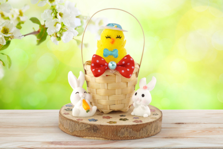 Funny Little Chicks - 3 pcs - 2 - Easter Decorative Accessories - 10doigts.com - Easter Decorative Accessories – 10doigts.fr