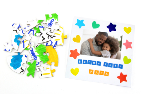 Heart Puzzle for Father's Day - 2 - Father's Day Crafts - 10doigts.com - Father's Day Crafts – 10doigts.fr