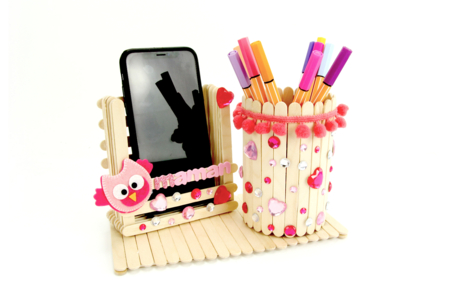 Wooden Craft Sticks - 3 - Wooden Accessories - 10doigts.com - Wooden Accessories – 10doigts.fr