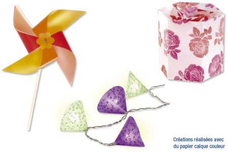 Parchment Paper, Stained Glass Effect - 10 Assorted Colors - 3 - Vitrail Paper, Tracing Paper - 10doigts.com - Vitrail Paper, Tracing Paper – 10doigts.fr