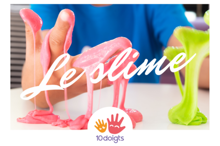 receta de slime pegajoso - Actividades manuales de modelado – 10doigts.fr