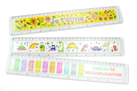 regla - Plástico Transparente – 10doigts.fr