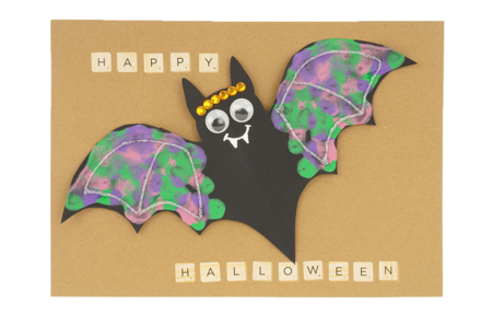 Reina de los murciélagos - Manualidades para Halloween – 10doigts.fr
