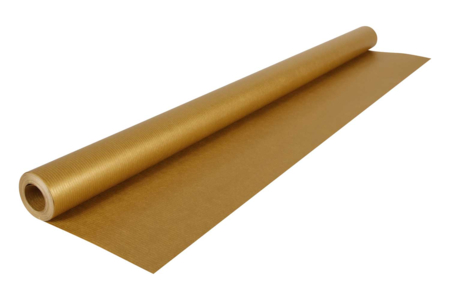 Rollo Kraft 70 cm x 3 metros (60 gr/m²) - Oro - Papel kraft y corcho – 10doigts.fr