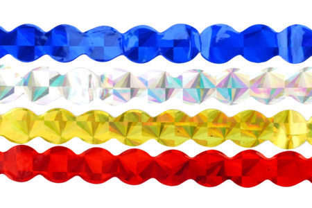 Sequin Effect Adhesive Tapes - 4 Pieces - 3 - Ribbons and Bows - 10doigts.com - Ribbons and Bows – 10doigts.fr
