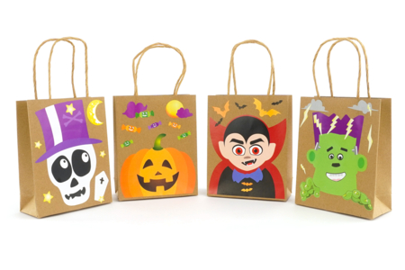 bolsa de caramelos de halloween - Bols de caramel de Halloween – 10doigts.fr