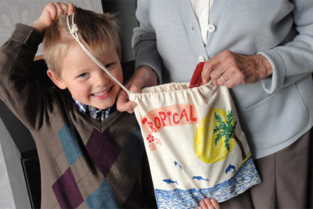 saco de cuerda - Algodón, lino - Textiles – 10doigts.fr