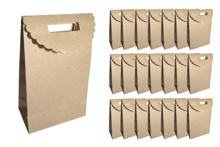 Small Kraft Pouches - 24 Pieces - 4 - Gift Wrap and Bags - 10doigts.com - Gift Wrap and Bags – 10doigts.fr