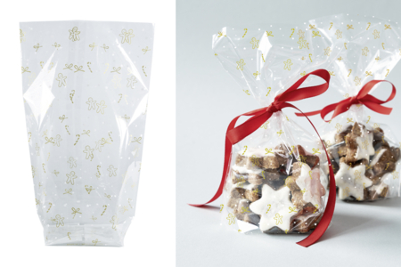 Crystal Bags "Golden Christmas" - 1 - Gift Wrap and Bags - 10doigts.com - Gift Wrap and Bags – 10doigts.fr
