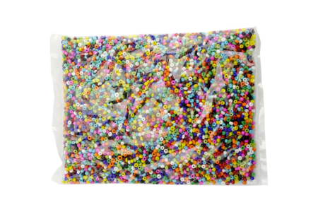 Sachet de abalorios de rocailles opacos - Perlas Rocaille – 10doigts.fr