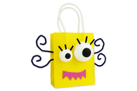bolsas de caramelos Halloween monstruos - Actividades manuales Halloween – 10doigts.fr