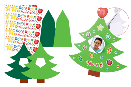 foto de árbol de navidad - Kits creativos de Navidad para los niños – 10doigts.fr