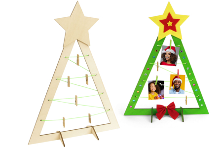 abeto portafotos - Kits creativos de Navidad para los niños – 10doigts.fr