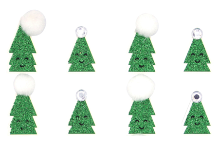 pegatinas de árbol - Gomets y pegatinas Navidad – 10doigts.fr