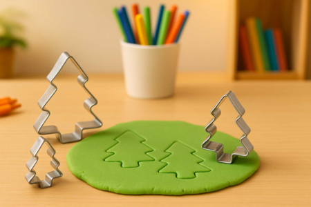 Tree Cutters - 3 Pieces - 2 - Creative Cookie Cutters for Kids - 10doigts.com - Creative Cookie Cutters for Kids – 10doigts.fr