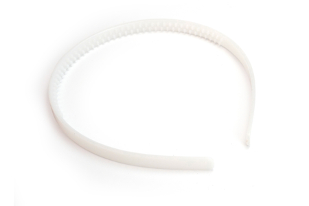 White Plastic Headband - 1 - Hair Jewelry - Holders for Jewelry - 10doigts.com - Hair Jewelry - Holders for Jewelry – 10doigts.fr