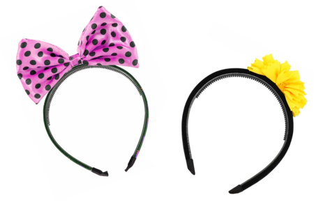 Black Plastic Headband - 10 Pieces - 2 - Hair Jewelry - Holders for Jewelry - 10doigts.com - Hair Jewelry - Holders for Jewelry – 10doigts.fr