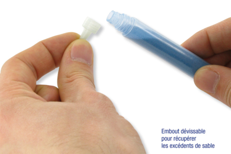 Set de 12 tubos de arena fina, 12 colores surtidos - Arena de colores – 10doigts.fr