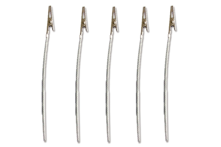 set de 5 pinzas de metal - Mosquetones – 10doigts.fr