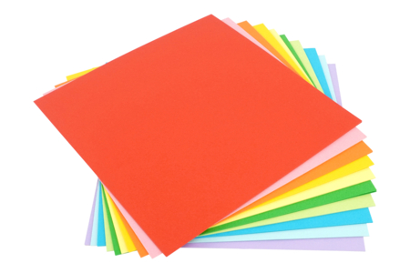 Set de 80 hojas de papel 20 x 20 cm - 70 GSM - Papel Origami – 10doigts.fr