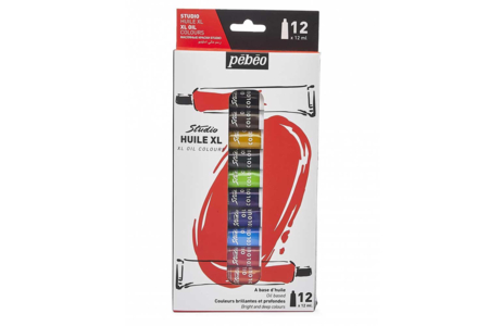 Set Oil XL 12 ml - 12 tubes - Oil Paint Fine Arts – 10doigts.fr