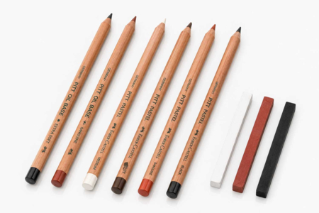 Set Pitt Monochrome Faber-Castell - 9 pieces - Graphite Pencils and Leads for Drawing – 10doigts.fr