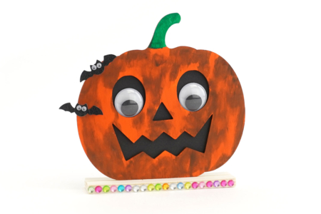 Wooden Pumpkins - 6 Pieces - 3 - Halloween Decoration Stands - 10doigts.com - Halloween Decoration Stands – 10doigts.fr
