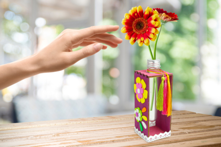 soliflore regalo día de la madre niños - Manualidades día de la madre – 10doigts.fr