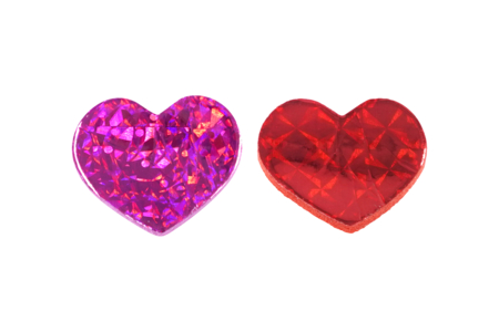 pegatinas corazones brillantes - Pegatinas Corazones – 10doigts.fr
