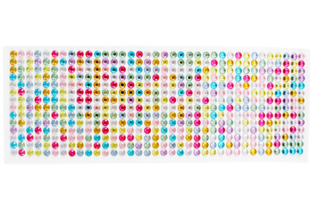 Adhesive Rhinestones Strips Ø 6 mm - 504 Pieces - 1 - Rhinestones - 10doigts.com - Rhinestones – 10doigts.fr